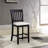 Transitional Dining Chairs Set Of 2 With Slatted Back Design