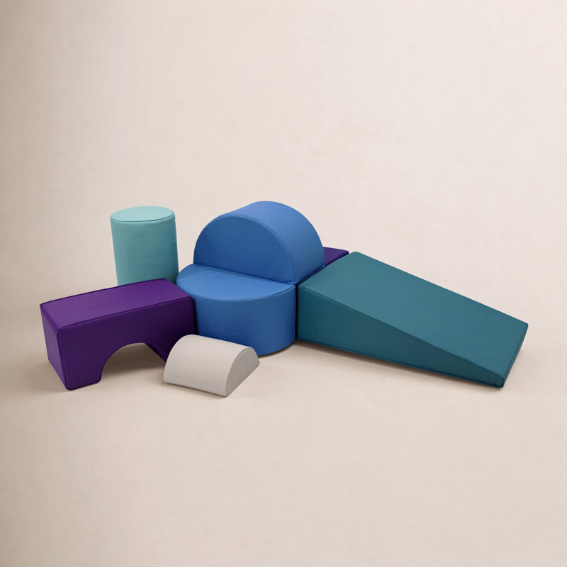 SoftScape Playtime and Climb, 6 pièces, Mauve contemporain