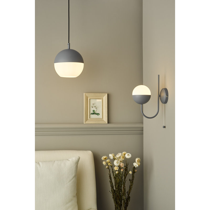 Rolando 1 - Light Sphere Pendant, Grey