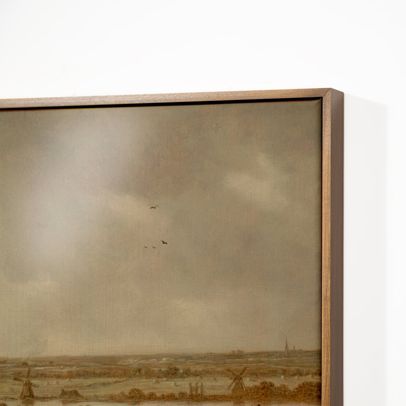 Polder Landscape Print by Jan Van Goyen