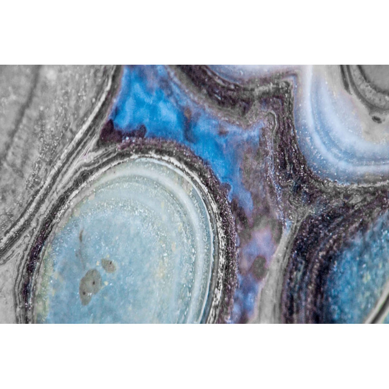 Rock Circles - Wrapped Canvas Print, 41 cm H x 61 cm W x 4 cm D