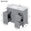 Ensemble de meuble-lavabo de salle de bain avec comptoir de lavabo, lavabo simple, meuble-lavabo avec porte à fermeture douce et tiroir