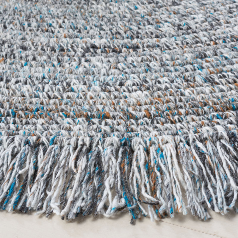 Aleesia Handmade Performance Rug, Round 6'