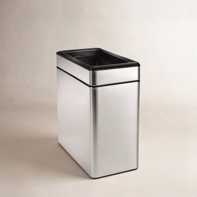 simplehuman 2.6gal Profile Open Trash Can