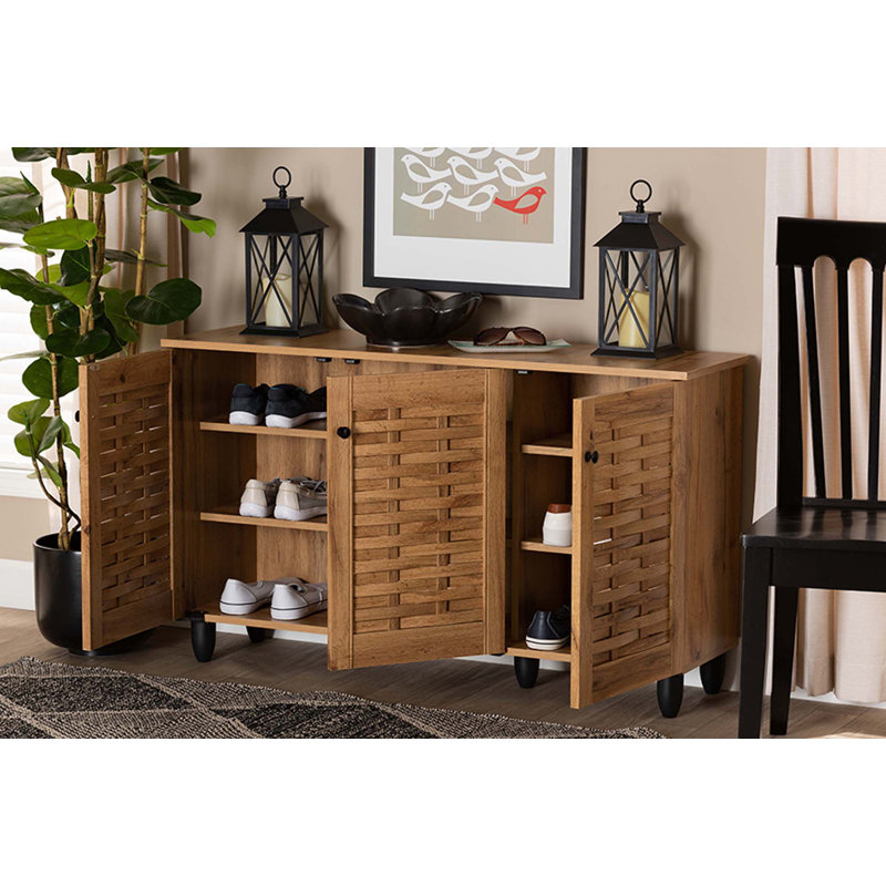 12 Pair Shoe Storage Cabinet