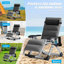 Fauteuil de camping inclinable surdimensionné rembourré-76948157