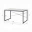 Meuble de bureau industriel 1pc