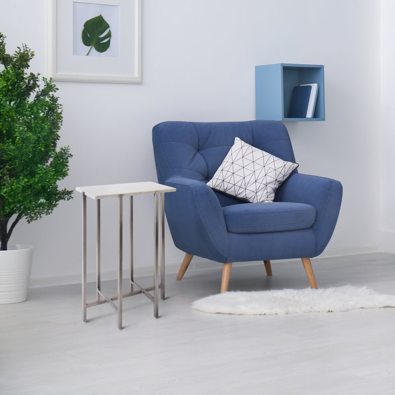 Anya Marble Top End Table