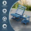Ensemble de 2 chaises Adirondack pliantes pour l'extérieur (ensemble de 2)-562086218