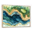Abstrait parcours de golf «Horizon II», art mural encadré-1238702048-1238702073-1238702076