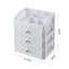 Plastic Makeup Organizer with 3 Drawers