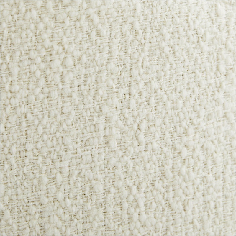 Turner Small Sofa Paprika Velvet, Cloud Bouclé, 29.5"H x 108"W x 34"D, Gray Ash