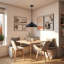 Orion Single Light Metal Dimmable Pendant-141310028-141310029