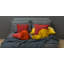  Housse et insert de coussin décoratif en tournesol Appliqued-717990372-717990373