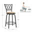 Tabouret pivotant à hauteur réglable Basche