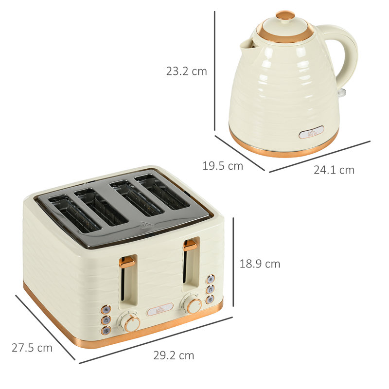 Kettle and Toaster Set