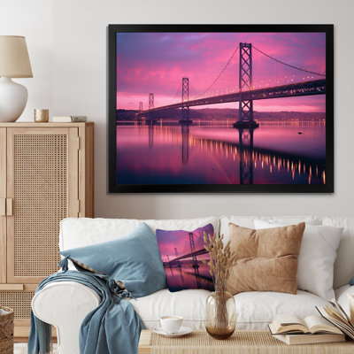 " San Francisco Skyline And Bay Bridge X "