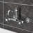 Kingston Brass Vintage Double-Handle 2-Hole Wall-Mount Bridge Kitchen Faucet-93672751