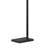 Dromon 61" Floor Lamp with Fabric Shade, Black