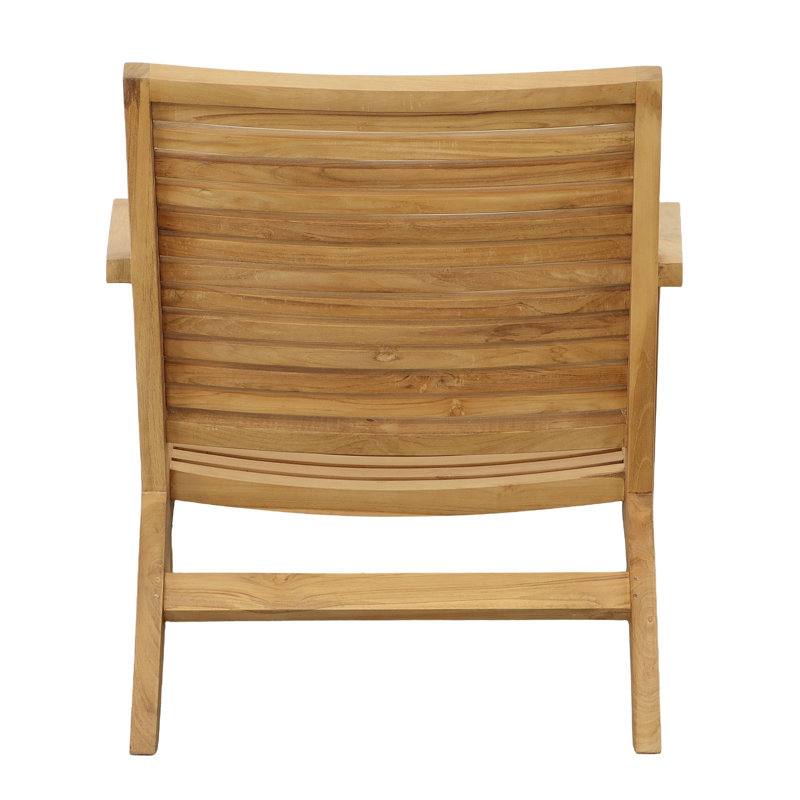 Janine Teak Outdoor Occasional Chair