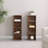 8-Layer Adjustable Bookshelf With Wavy Border -Thin Tall & Narrow Display Shelf For Home Office, Multifunctional Storage-525830545