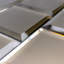 Carrelage mural en verre 4 po x 4 po Reflect