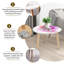 Ensemble de 2 tables basses gigognes Triangle