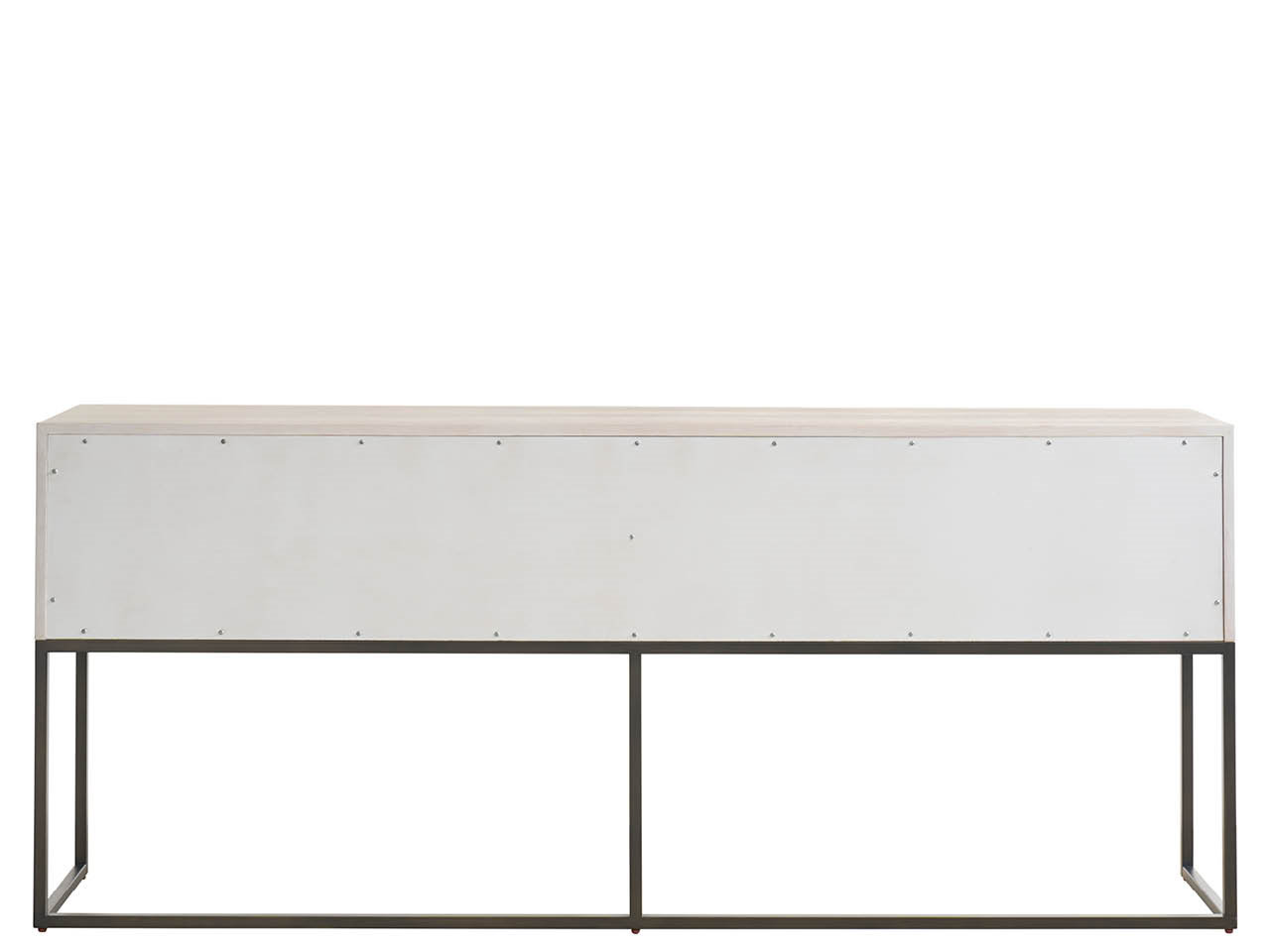 Baxley 76'' Solid Wood Console Table, Ivory