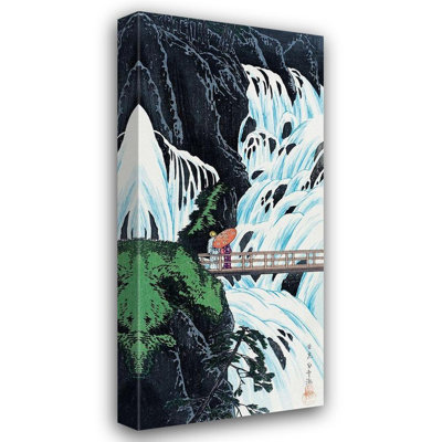 Art sur toile tendue de la galerie Hiroaki par Millwood Pines Takahashi, Shiragumo