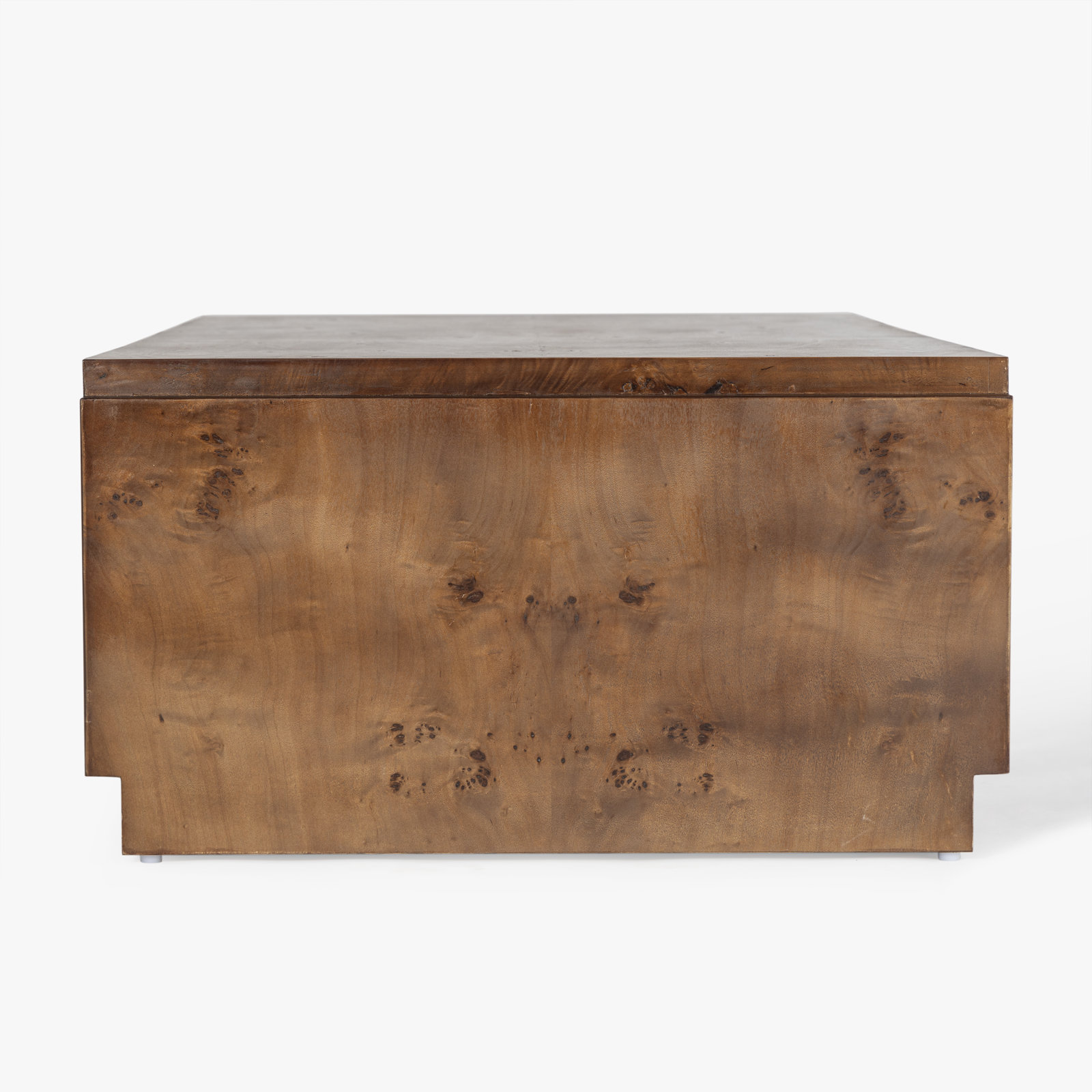 Kingston 54" Solid Wood Coffee Table, Dark Brown