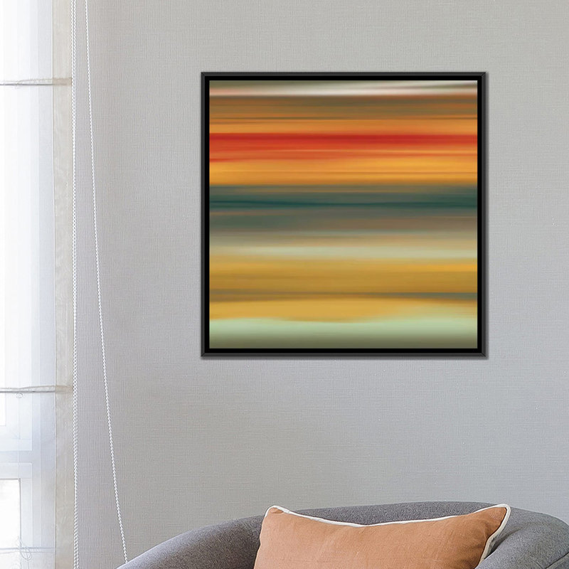 «Fit II», reproduction sur toile, H 18 po x l 18 po x P 1,5 po, Toile avec cadre noir, Pas de tapis