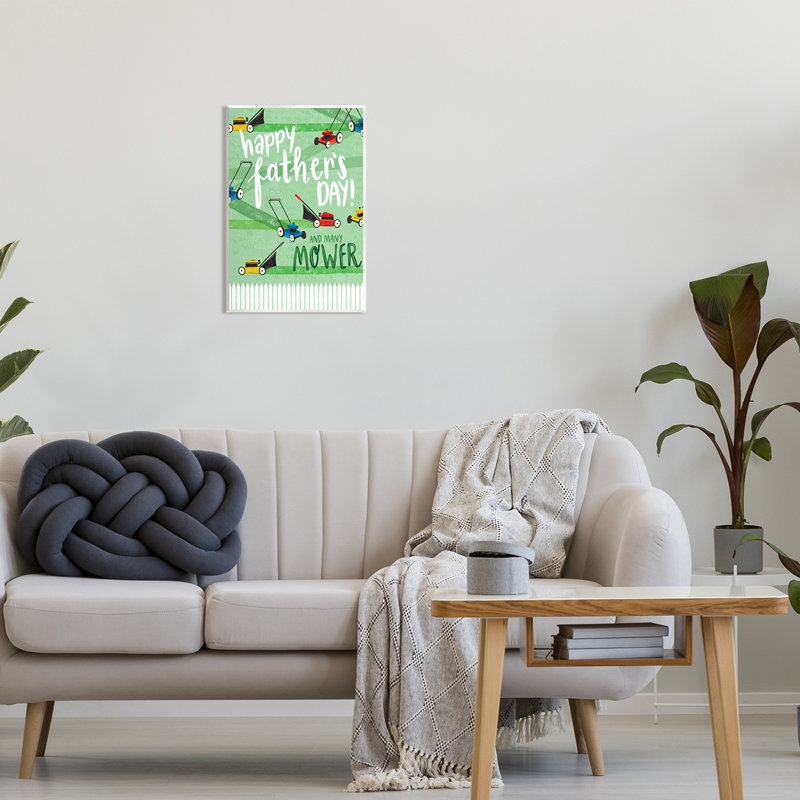 «Happy Father's Day» par Arrolynn Weiderhold, H 19 po x l 13 po x P 0,5 po, Mdf