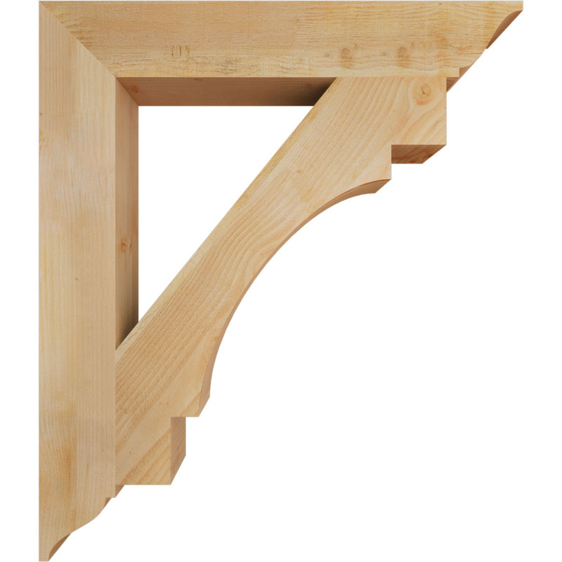 Support de scie grossière traditionnelle, sapin Douglas, l 6 po x P 38 po x H 44 po, Sapin de Douglas