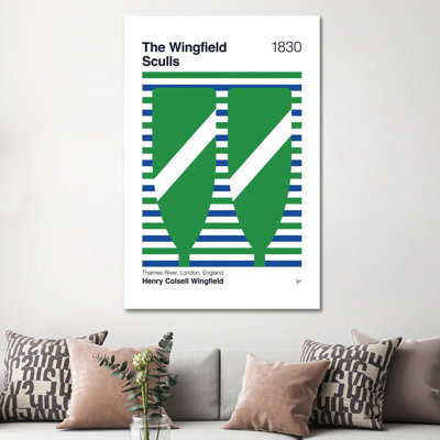 1830 Wingfield Sculls - Wall Art Print - Wrapped Canvas