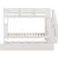 Lit superposé avec couchette Twintwin - construction blanche-38230263