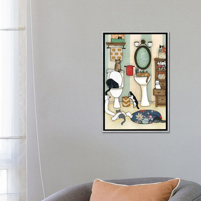 The Big Black Cat» par Jamie Morath-impression d’art graphique