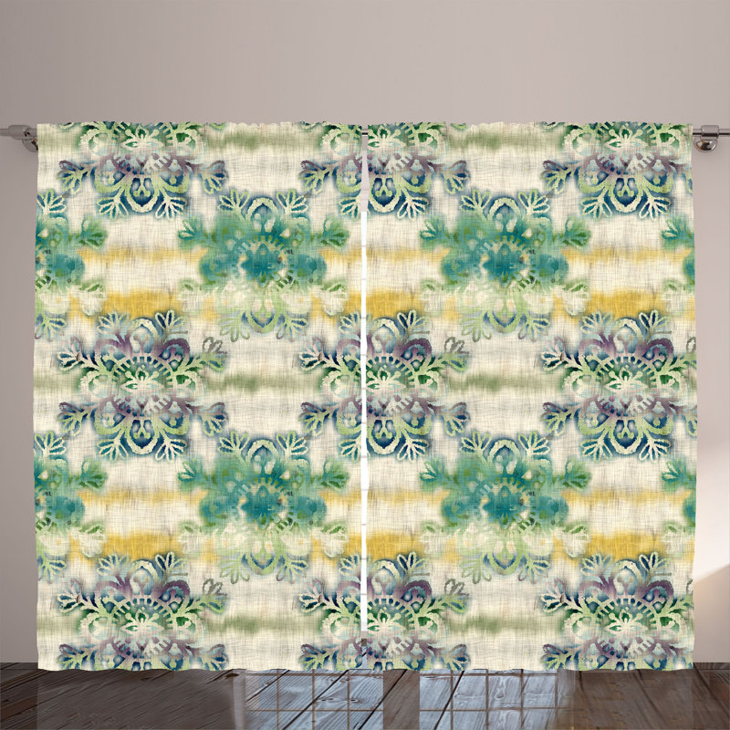 Semi Sheer Curtain Pair