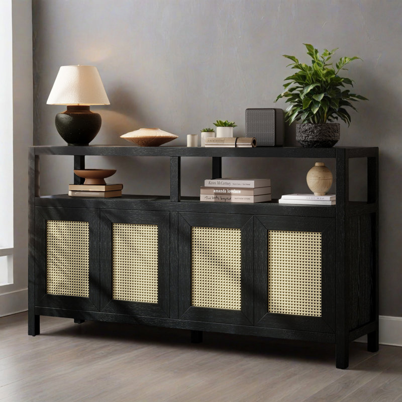 Buffet 60,02 po, Noir