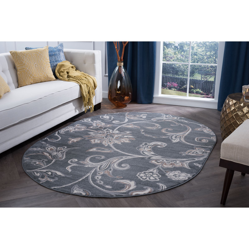 Wealden Indoor Rug, Oval 5'3" x 7'3"