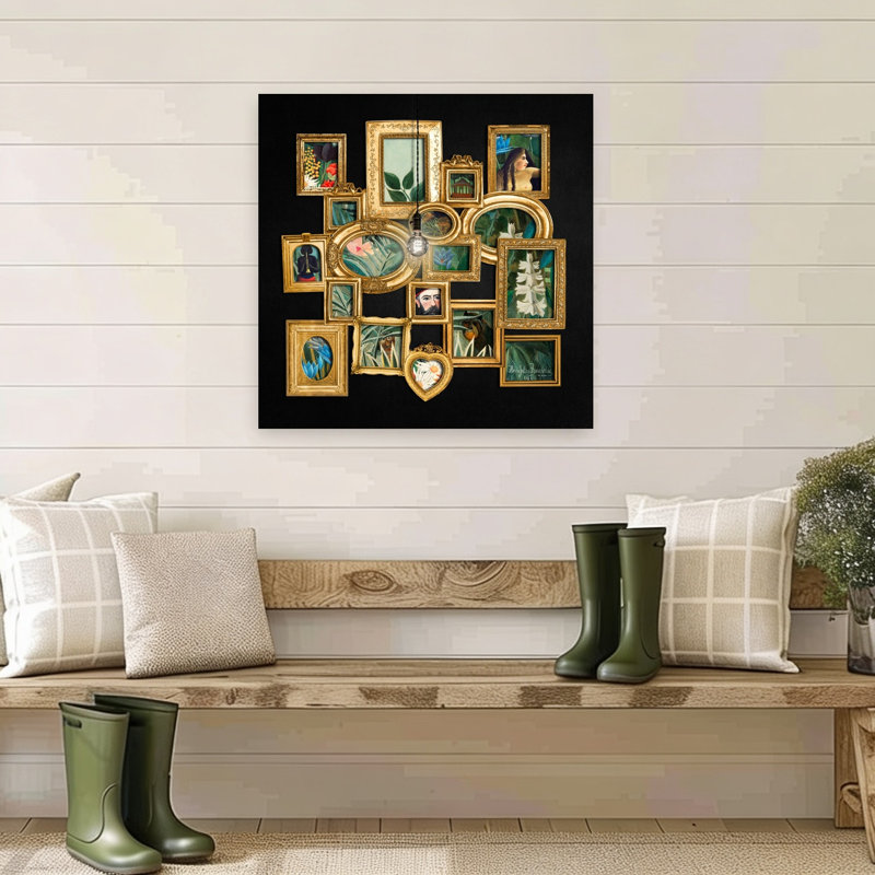 Reproduction d'art éclectique Golden Gallery, 32" H x 32" W