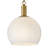 Medium Dome Pendant with Cased Opal Glass-1317780659