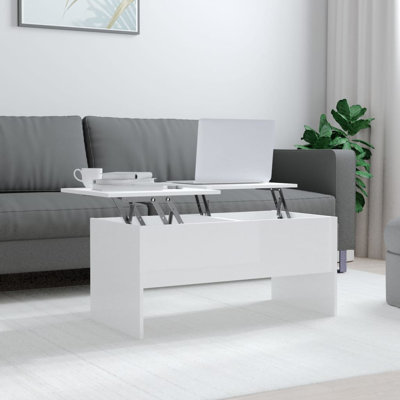 17 Stories Coffee Table Sonoma Oak 102X50.5X46.5 Cm Engineered Wood