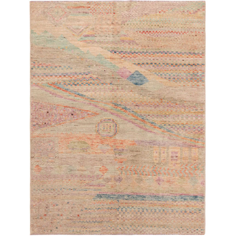 Tapis minimaliste et artistique unique en son genre