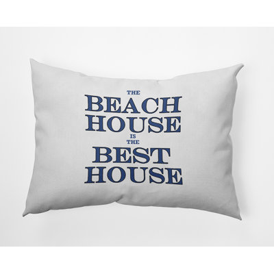Outdoor Reversible Throw Pillow