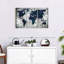 Ensemble de carte du monde sur toile 3 pièces-1671273299