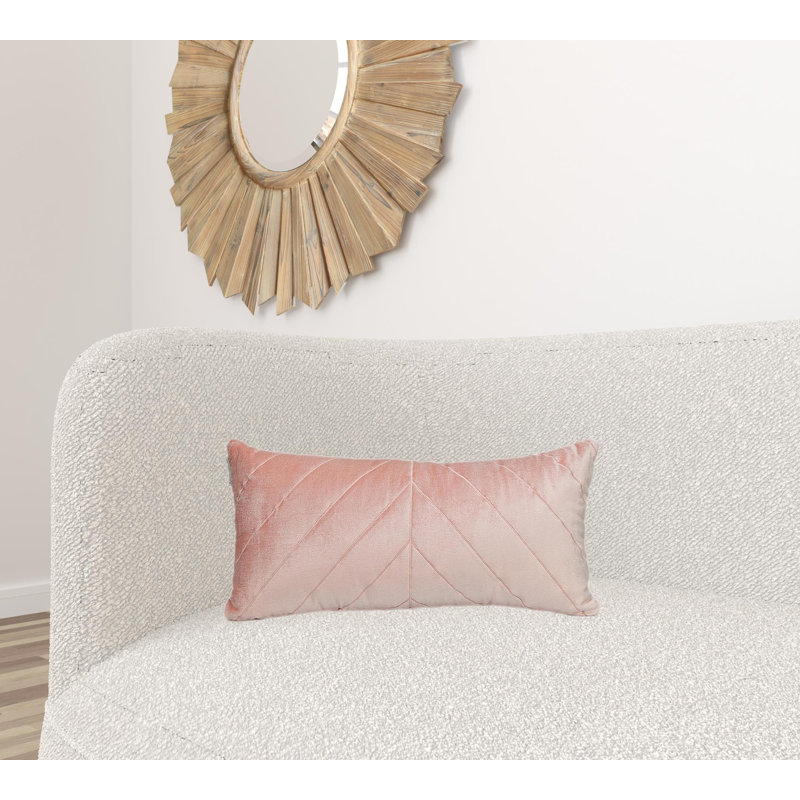 Chevron Throw Pillow, Pink