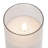 Flameless Jar Candle with Glass Holder