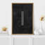 «Geometric Line» géométrique gris noir champ couleur collage abstrait formes minimaliste contemporain nordique décoration murale sur toile-119460995-97559071-97559070