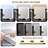 Greyden Vanity Set with LED Mirror & Stool-1464414249