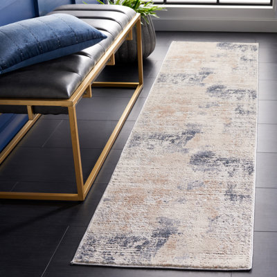Tapis beige / bleu Kulig 212